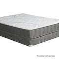 EDREA White/Gray 10" Tight Top Pocket Coil