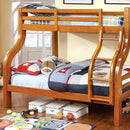 SOLPINE Twin/Full Bunk Bed