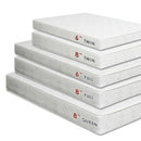 Daisy White 6" Bunkie Board Combo Mattress