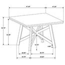Canfield Counter Height Dining Table