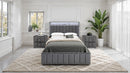 Farese Queen Bed w/ 2 Nightstands