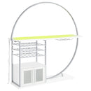Risley Wine Cabinet with LED Lighting