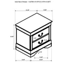 Louis Philippe Bedroom Set