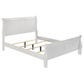 Louis Philippe Sleigh Panel Bed