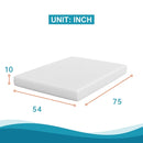 Artemisia 10" Cal. King, E.King, Full, Twin, & Queen Memory Foam Mattress