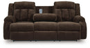 Observation Power Reclining Sofa with Drop Down Table