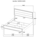 Wright Panel Bed