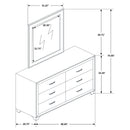 Melody Dresser with Mirror