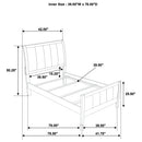 Wilkes Panel Bed