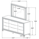 Marmore Dresser with Mirror