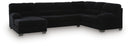 SimpleJoy 3-Piece Sectional w/ Chaise
