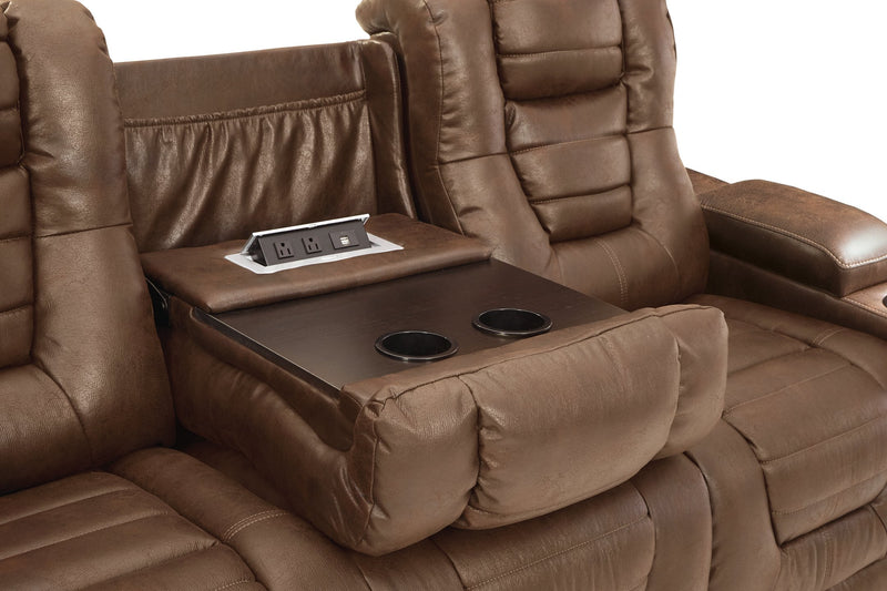 Owner's Box Power Reclining Sofa - Plush Home Furniture (CA) 