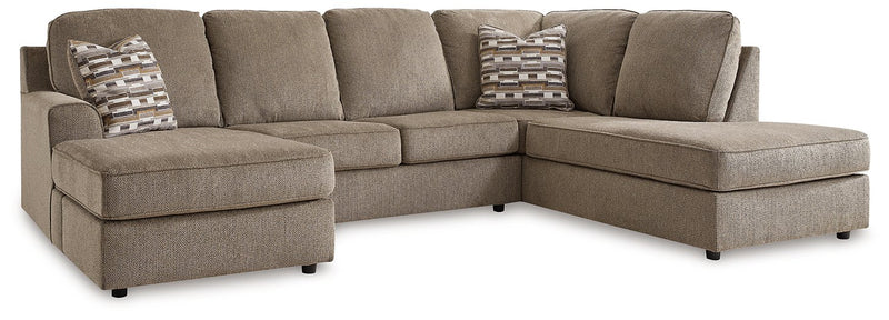 O'Phannon 2-Piece Sectional with Chaise - Plush Home Furniture (CA) 
