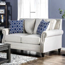 Giovanni Gray Love Seat