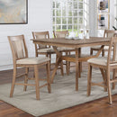 Upminster 7 Pc Counter Ht Table Set