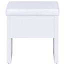 Harvey Makeup Vanity Table with Mirror and Stool