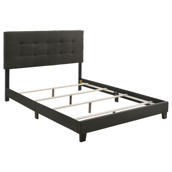 Mapes Upholstered Tufted Full Bed Charcoal image
