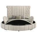 Sonya Panel Floor Storage Bed