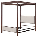 Zimmerlee Canopy Panel Bed