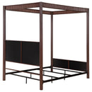 Zimmerlee Canopy Panel Bed