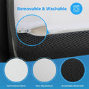 Hollyhock 3" Twin-XL Tri-Fold Memory Foam Topper