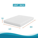 Artemisia 10" Cal. King, E.King, Full, Twin, & Queen Memory Foam Mattress