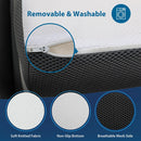 Hollyhock 3" Twin-XL Tri-Fold Memory Foam Topper