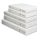 Daisy White 8" Bunkie Board Combo Mattress