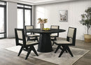 Tottenham 59" 5 Pc Round Table Set