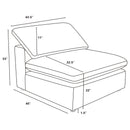 Raleigh Armless Chair