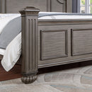 SYRACUSE Cal.King/E. King/Queen Bed, Gray