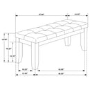 Dalila Dining Bench