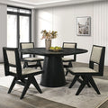Tottenham 59" 5 Pc Round Table Set