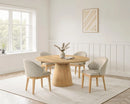 Tottenham 59" 5 Pc Round Table Set