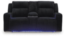Forest Lake Power Reclining Loveseat with Console
