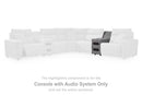 Modmax Reclining Sectional with Audio Console