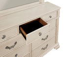 PAMPHILOS Cal.King Bed, Gray