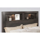 KARLA Cal.King, E.King & Queen Bed, Gray & White