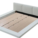 Christie Glossy White Cal.King, E,King, & Queen Bed