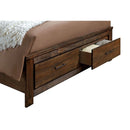 ELKTON Oak Cal.King, E.King, & Queen Bed