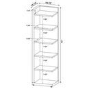 Alder Corner Bookcase