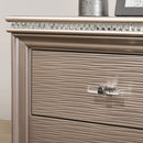 ALLIE Twin & Full Rose Gold Bed