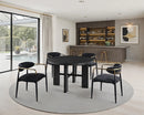 Gaetani 5 Pc. Dining Table Set All Black
