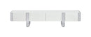 Larvik TV Stand White (Gold/Silver Frame)