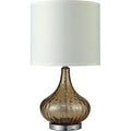 Donna 15"H Glass Table Lamp