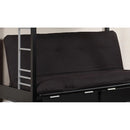 KNOX Black 6"/8" Black Futon Mattress