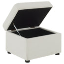Winter Storage Ottoman