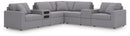 Modmax Balanced Sectional with Audio and Storage Consoles