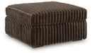 Midnight-Madness Oversized Accent Ottoman