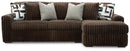 Midnight-Madness Sectional Sofa with Chaise